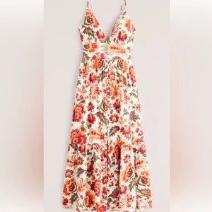 Abercrombie maxi floral dress